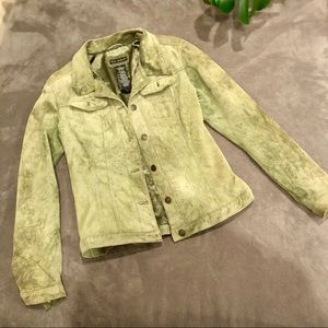 For Joseph Suede Leather Jacket Small